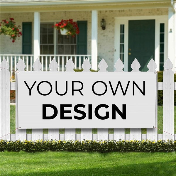 Custom Vinyl Banners - Design Your Own - 13397