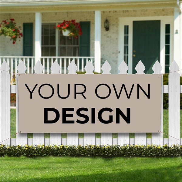 Custom Vinyl Banners - Design Your Own - 13397