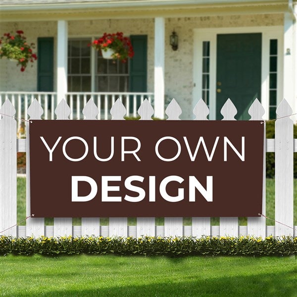 Custom Vinyl Banners - Design Your Own - 13397