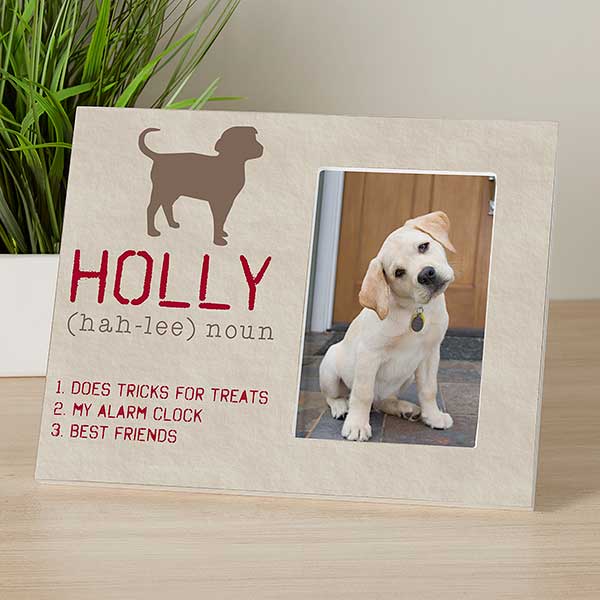 Personalized Dog Picture Frames - Definition of My Dog - 13595