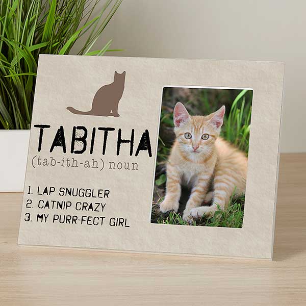 Cat deals picture frame