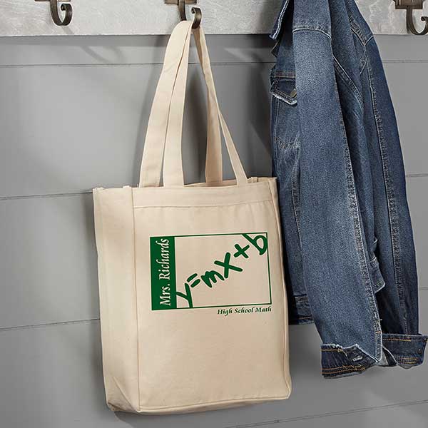 Personalized Tote Bags For Teachers - Teaching Professions - 13633