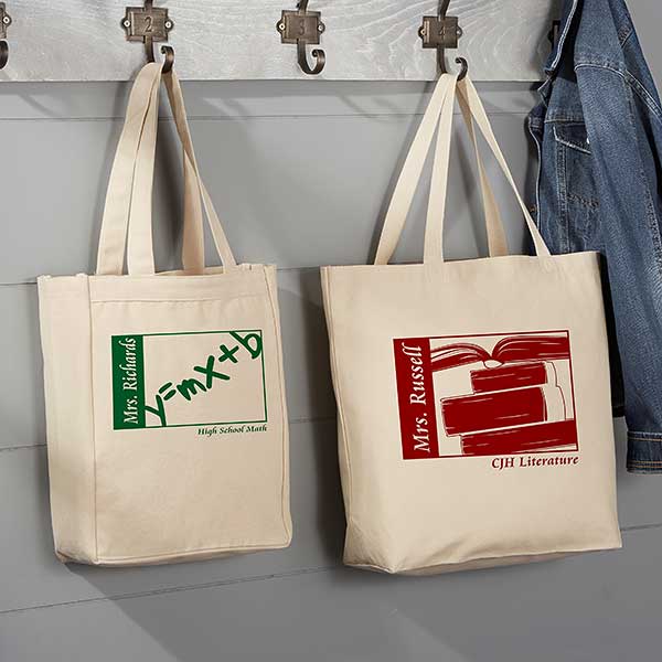 Personalized Tote Bags For Teachers - Teaching Professions