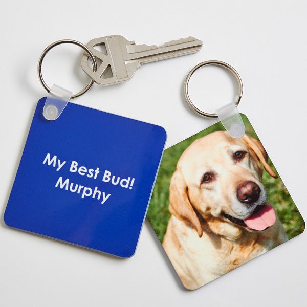 Personalized Pet Photo Keychain