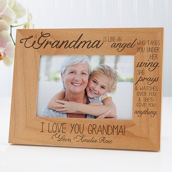 Grandmother Horizontal 4 x 6 Photo frame