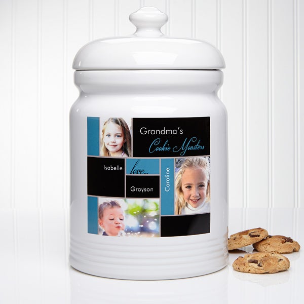 Personalized Photo Cookie Jars - Favorite Faces - 14097