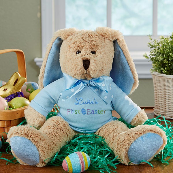 my first easter bunny soft toy