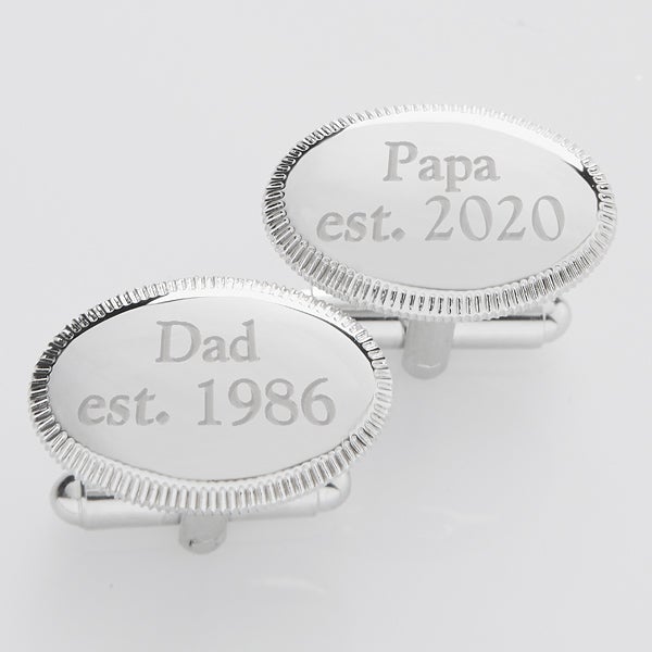 personalized cufflinks for dad