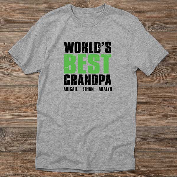 Personalized Grandpa Shirts - Grand Dude - 14438
