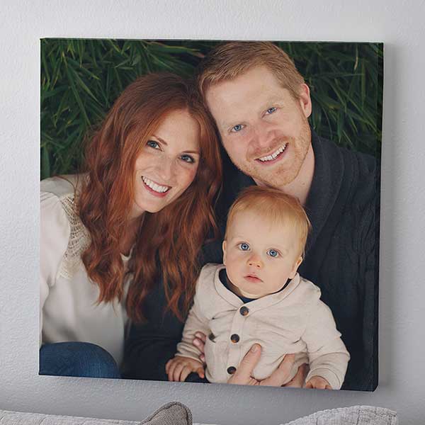 Personalized Photo Canvas Print - Framed Canvas Art