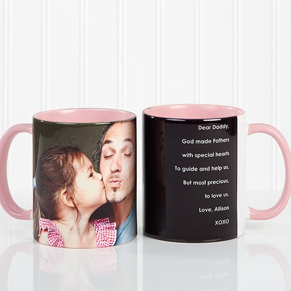 Personalized Coffee Mugs for Him - Photo Sentiments - 14474