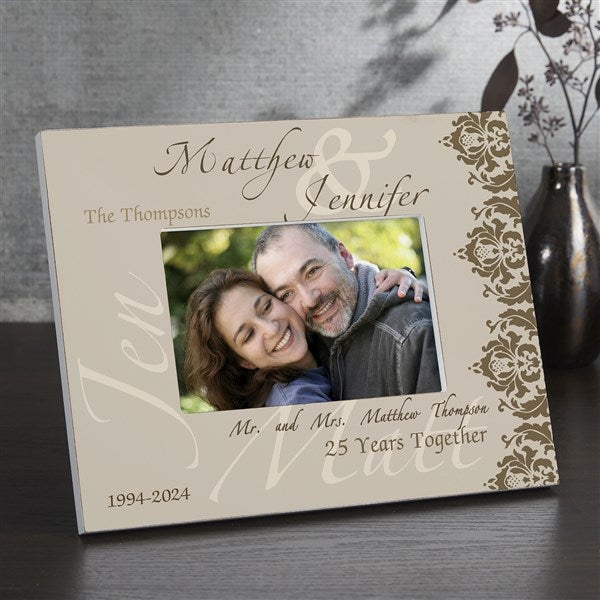 Personalized Anniversary Picture Frames - Anniversary Couple - 14574