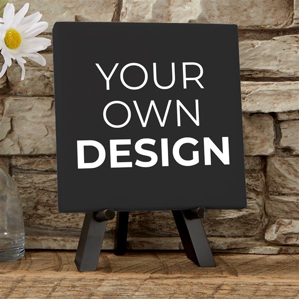 Design Your Own Custom Tabletop Canvas Print 5.5&quot; x 5.5&quot; - 14587