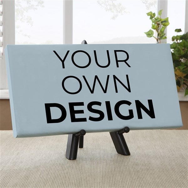 Design Your Own Custom Canvas Print - 5.5&quot; x 11&quot; - 14588