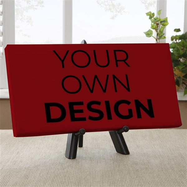 Design Your Own Custom Canvas Print - 5.5&quot; x 11&quot; - 14588