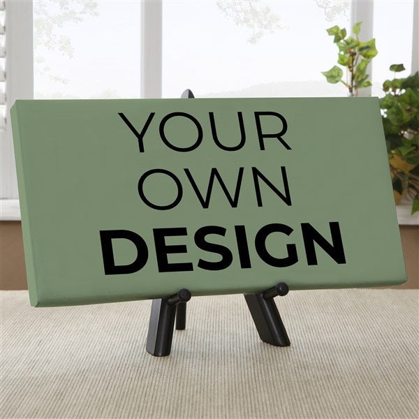 Design Your Own Custom Canvas Print - 5.5&quot; x 11&quot; - 14588