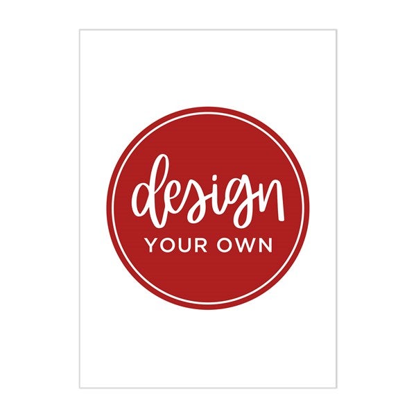 Design Your Own Stationery Flat Card - 14603