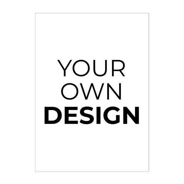 Design Your Own Stationery Flat Card - 14603