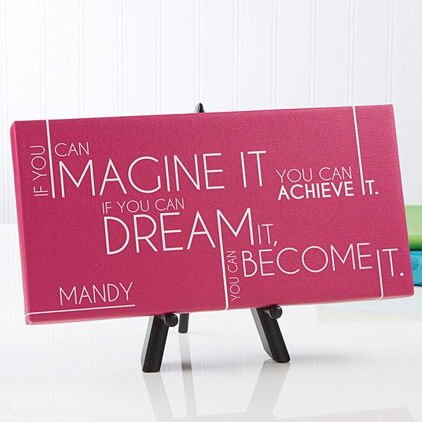 Personalized Canvas Prints - Inspiriting Messages - 14669