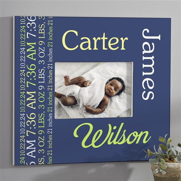 Personalized Picture Frame - Darling Baby Boy - 14861