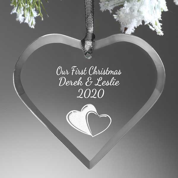 personalized glass ornaments