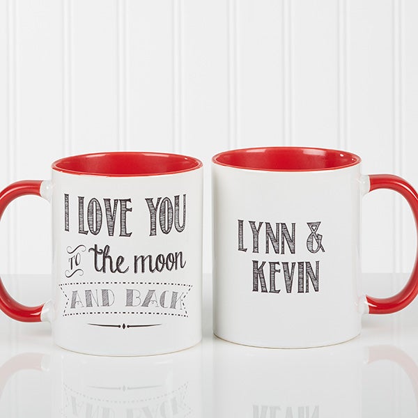Personalized Romantic Coffee Mug - Love Quotes - 15316