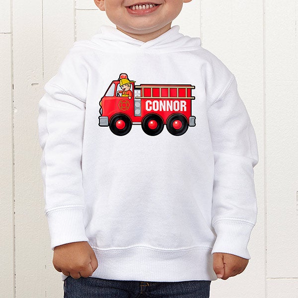 personalized firefighter sweatshirt