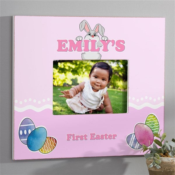 Personalized Easter Picture Frame - Bunny Love - 15440