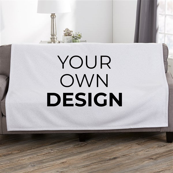 Design Your Own Personalized Sweatshirt Blanket - 15597