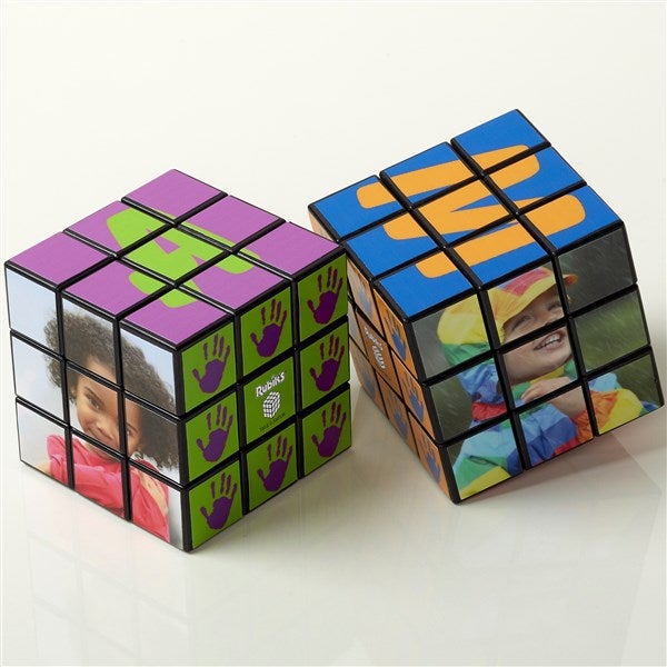 Personalized Photo Rubik's Cube - Happy Hands - 15893