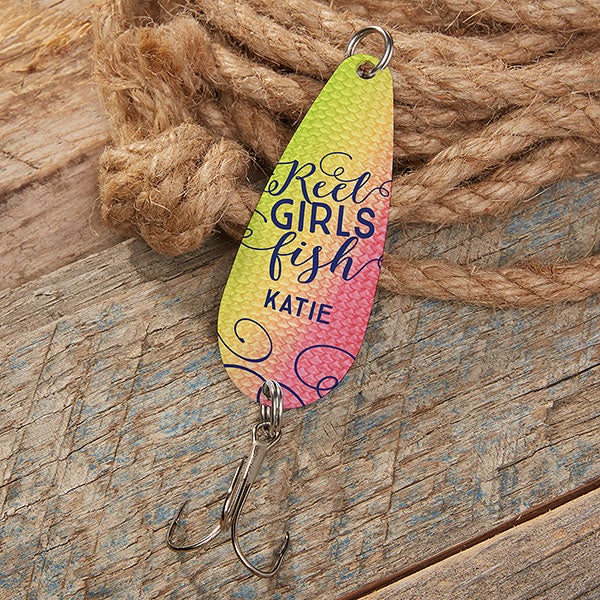 Personalized Fishing Lure - Reel Girls Fish - 16012