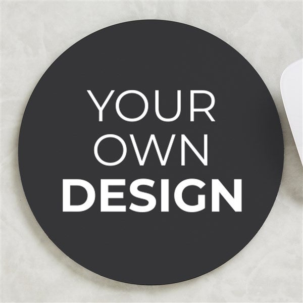 Design Your Own Personalized Round Mouse Pad - 16068