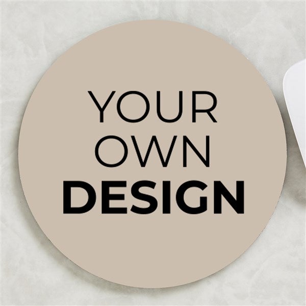 Design Your Own Personalized Round Mouse Pad - 16068