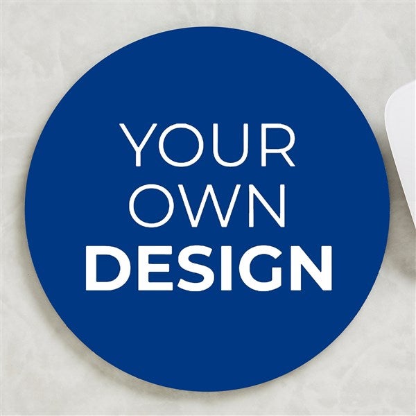 Design Your Own Personalized Round Mouse Pad - 16068