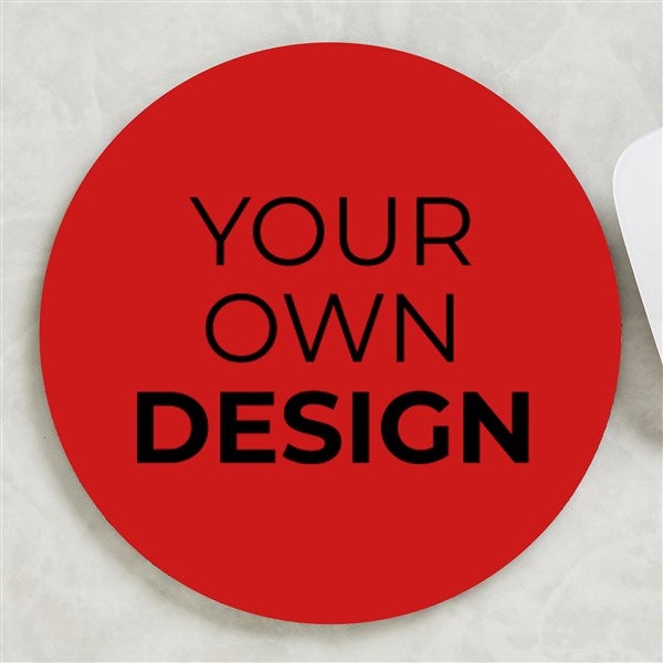 Design Your Own Personalized Round Mouse Pad - 16068