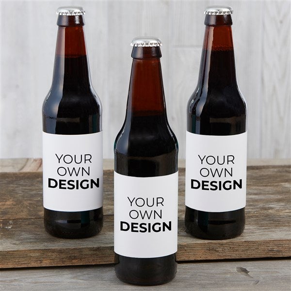 Design Your Own Personalized Beer Bottle Labels - Set Of 6 - 16230