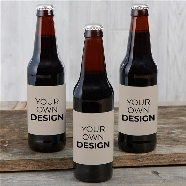 Design Your Own Personalized Beer Bottle Labels - Set Of 6 - 16230