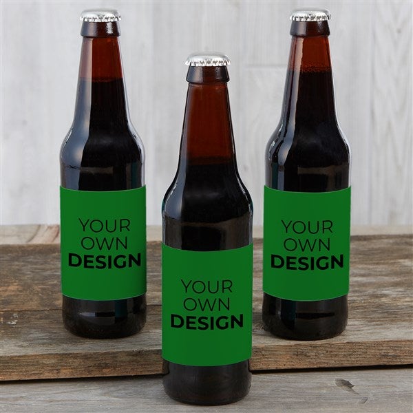 Design Your Own Personalized Beer Bottle Labels - Set Of 6 - 16230