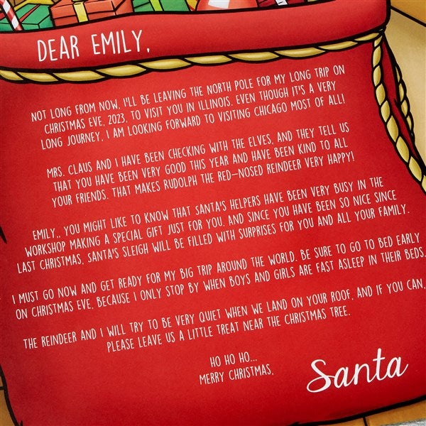 Personalized Letter from Santa - Santa's Helper