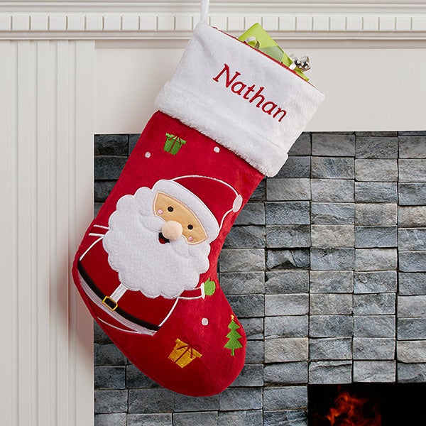 Personalized Christmas Stockings - Santa Claus Lane - 16275