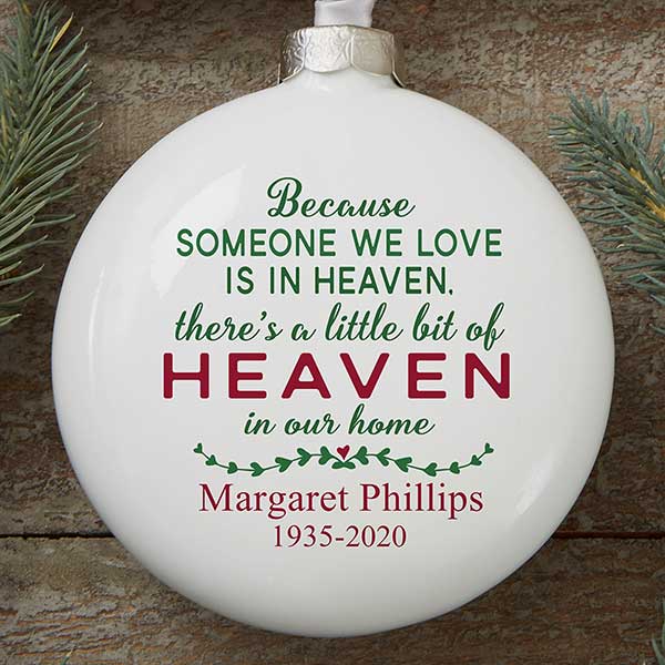 memorial christmas ornaments