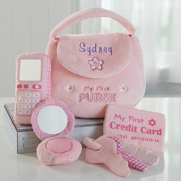 Personalized Girls First Toy Purse - Gund