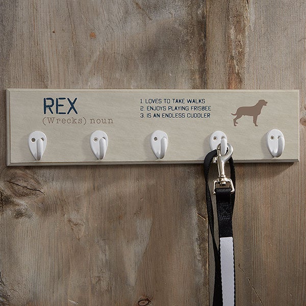 Personalized Leash Hanger - Definition Of My Dog - 16405