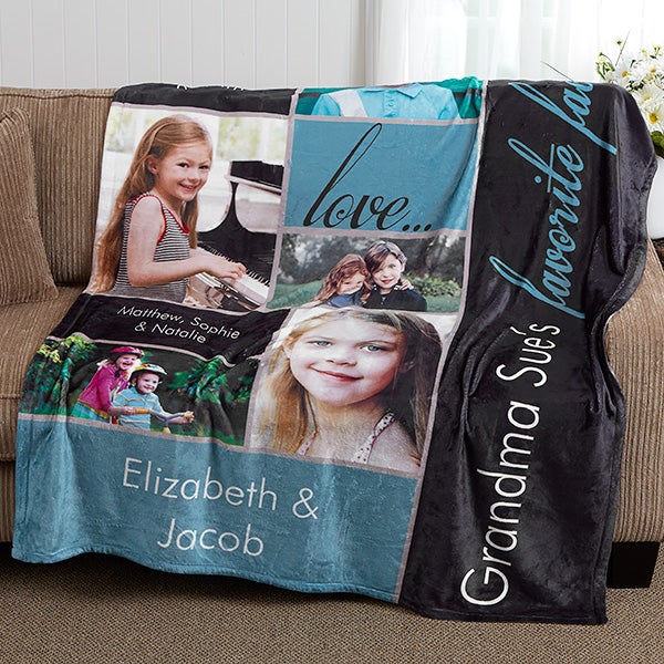 Photo Blankets | Personalized Photo Blankets | Picture Blanket