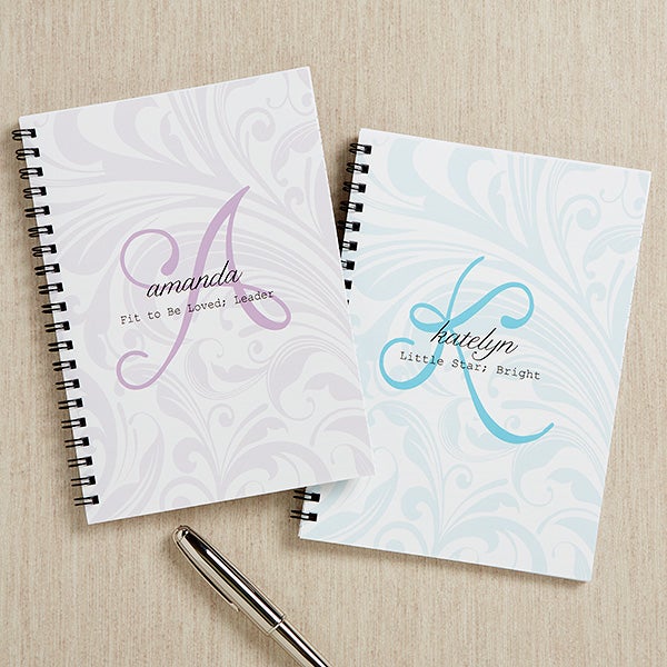Journal for Women Personalized Journal for Teens Monogram Journal  Personalized Journal Notebook Blank Journals and Notebooks 