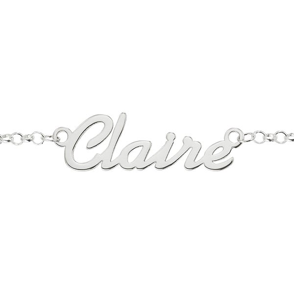 Personalized Script Name Bracelet