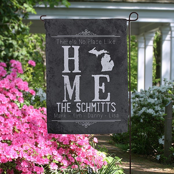 personalized garden flags