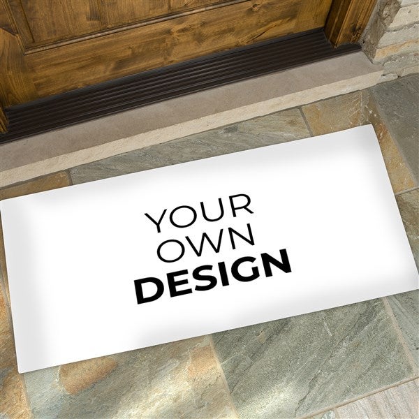 Design Your Own Personalized Oversized Doormat - 17100