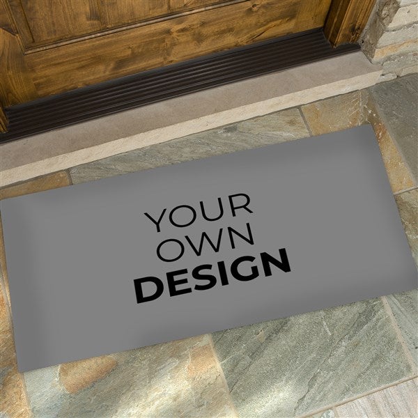 Design Your Own Personalized Oversized Doormat - 17100