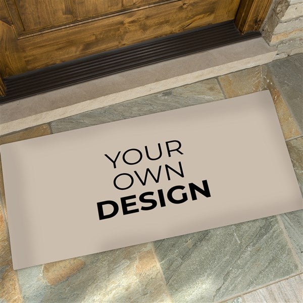 Design Your Own Personalized Oversized Doormat - 17100